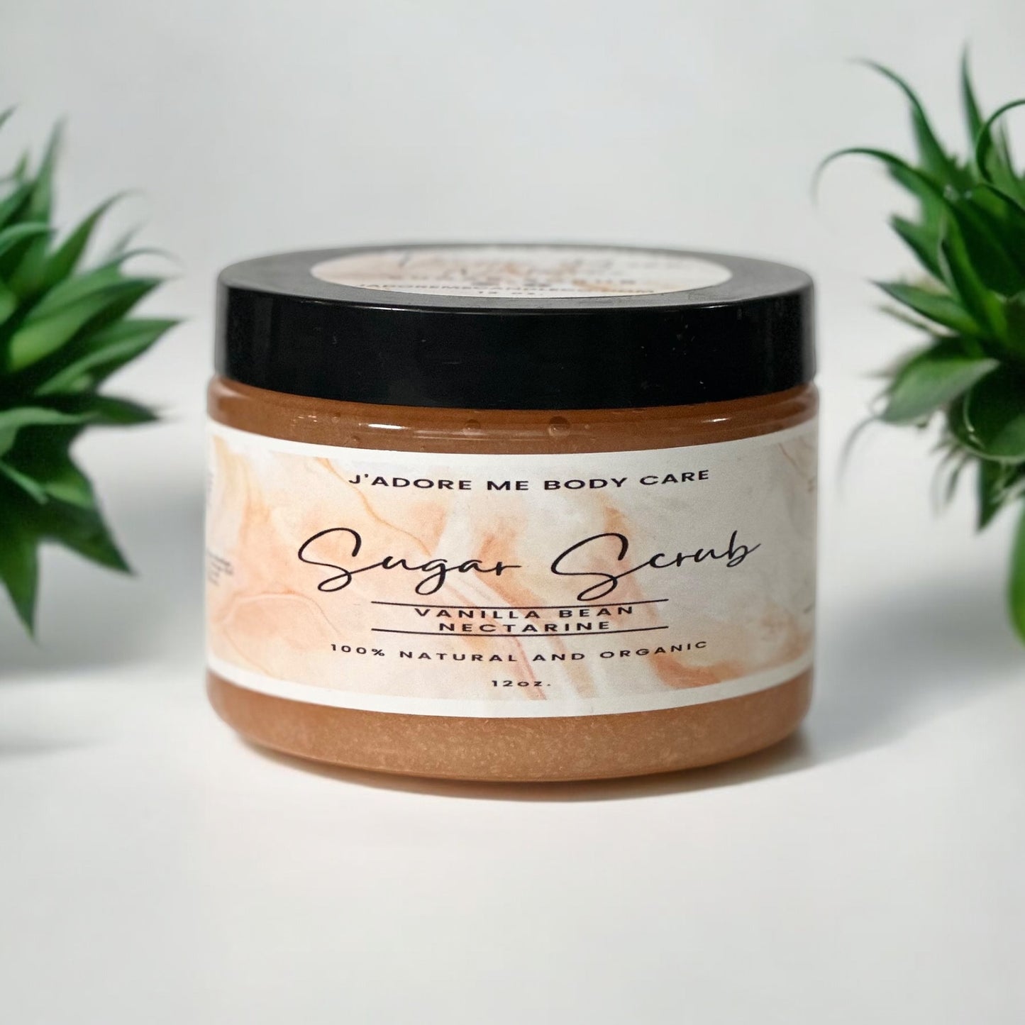 Vanilla Bean Nectarine Sugar Scrub