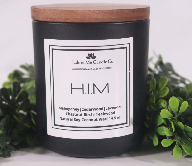 H.I.M Soy Candle 14.5 oz.
