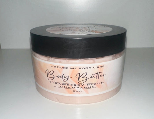 Strawberry Peach Champagne  Body Butter