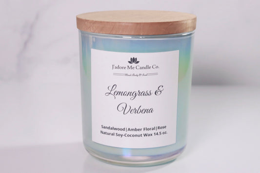 Lemongrass & Verbena Soy Candle